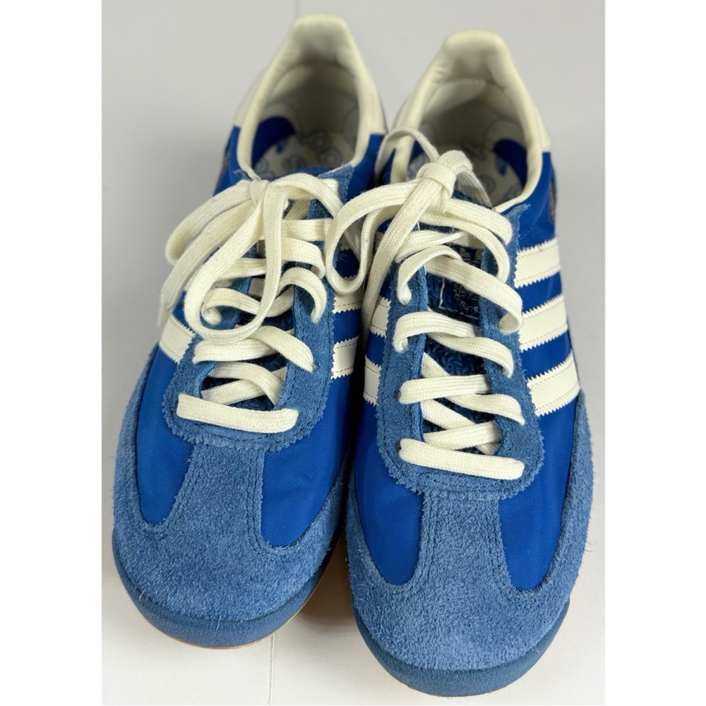 Adiddas Men’s Unisex SL 72 RS Sneaker Blue/White/Better Scarlet, size 7 US - Picture 8 of 15
